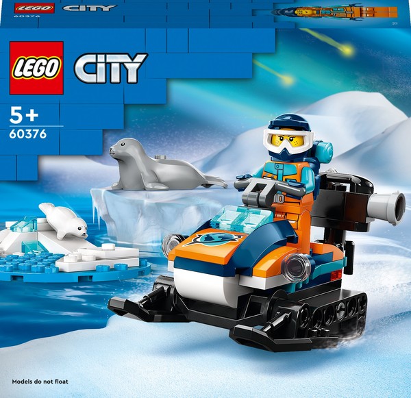 LEGO City Skuter śnieżny badacza Arktyki 60376