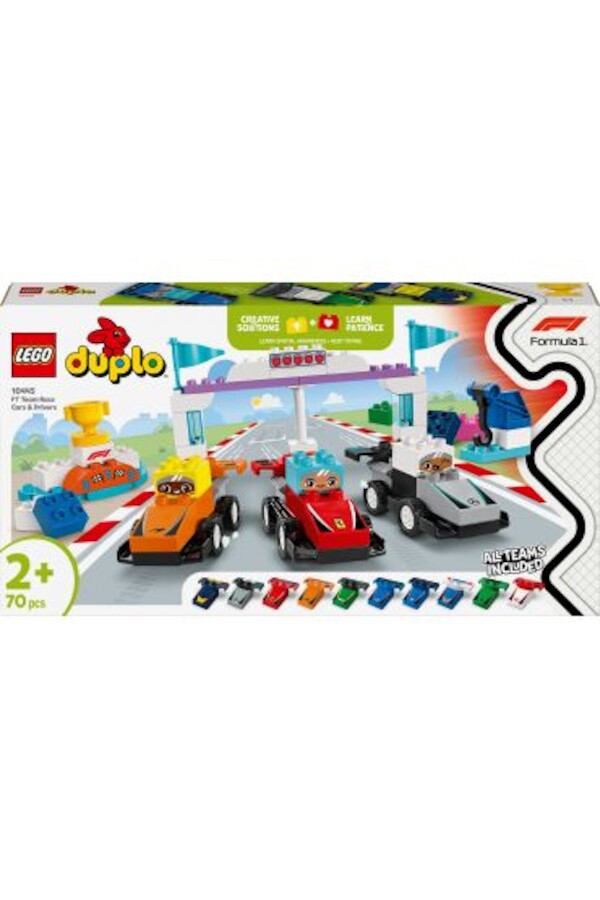 LEGO DUPLO Town Bolidy i kierowcy F1 10445