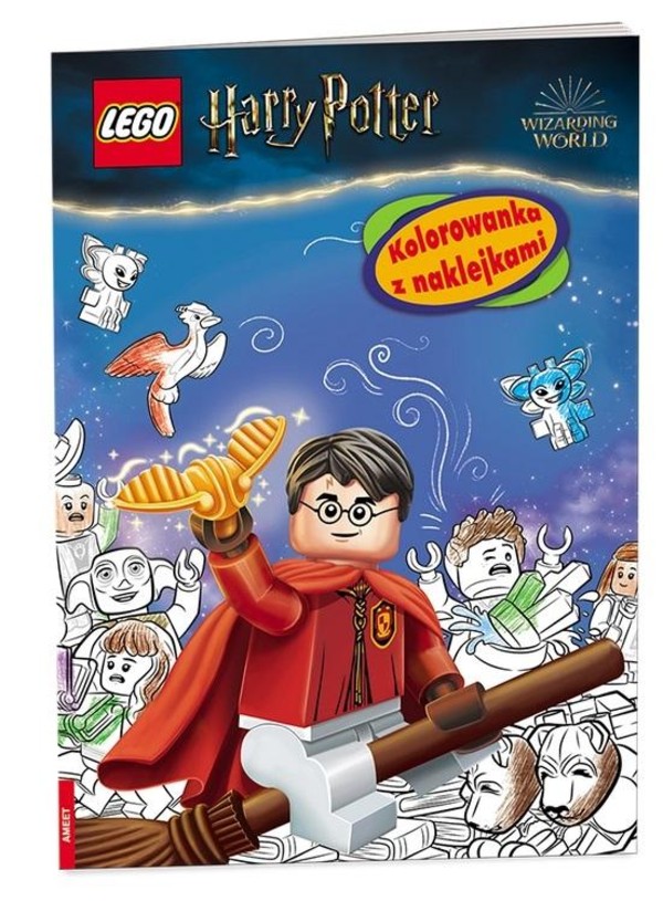 Lego Harry Potter Kolorowanka z naklejkami