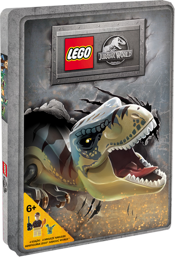 Lego Jurassic World Zestaw książek z klockami lego ZTIN-6201