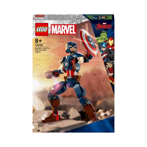 LEGO MARVEL Figurka Kapitana Ameryki 76258
