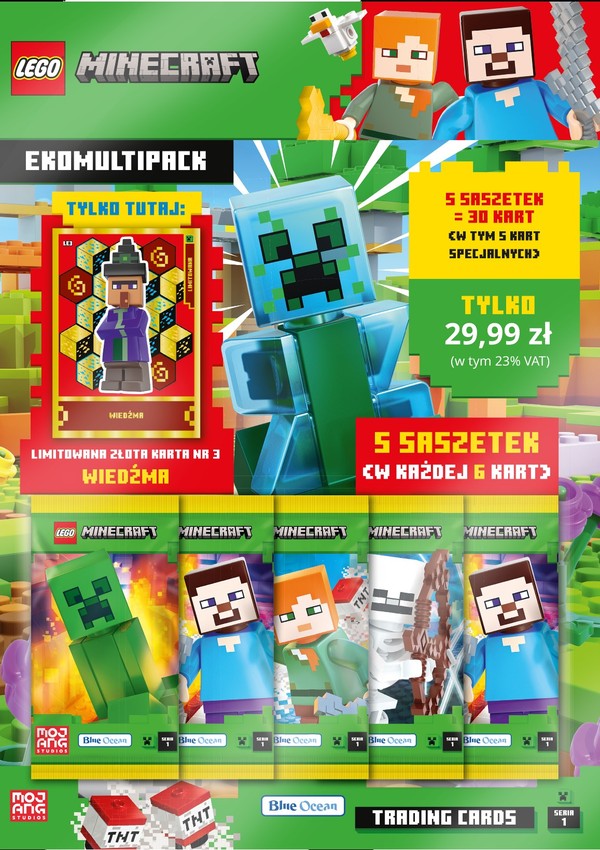 Gra LEGO Minecraft TCC ekomultipack