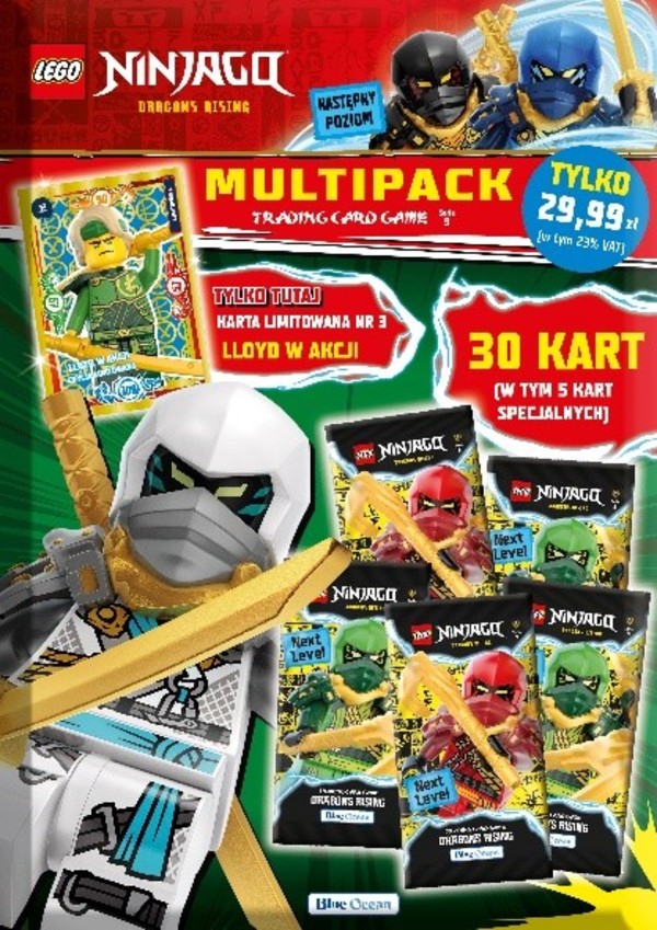 Gra LEGO NINJAGO TCG seria 9 multipack