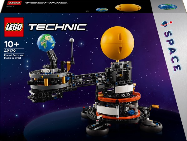 LEGO Technic Planeta Ziemia i Księżyc na orbicie 42179