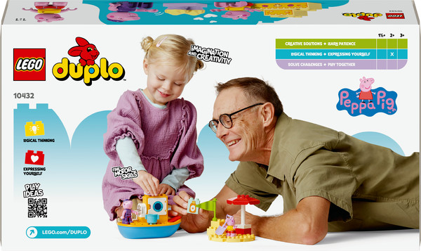 LEGO DUPLO Peppa i rejs łodzią 10432