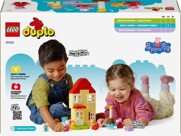 LEGO DUPLO Urodzinowy domek Peppy 10433