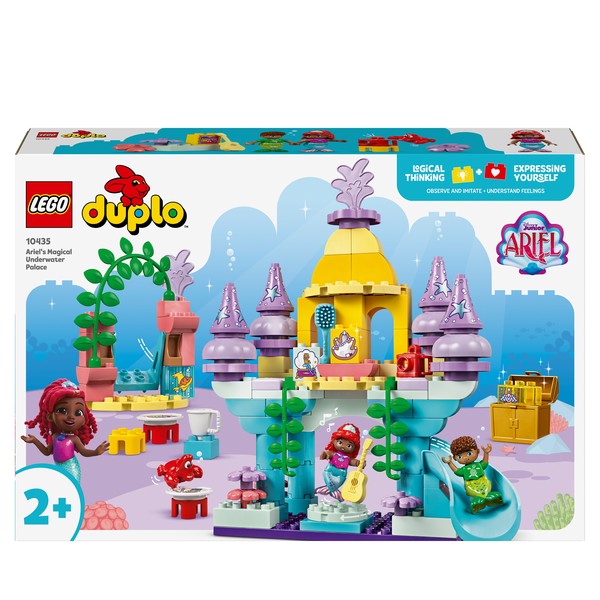 LEGO DUPLO Magiczny podwodny pałac Arielki 10435