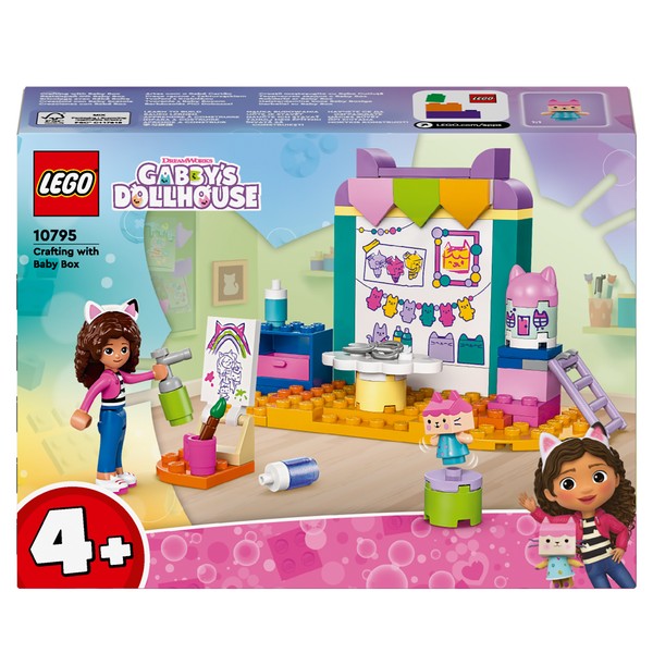 LEGO Gabby`s Dollhouse Prace ręczne z Tekturzątkiem 10795