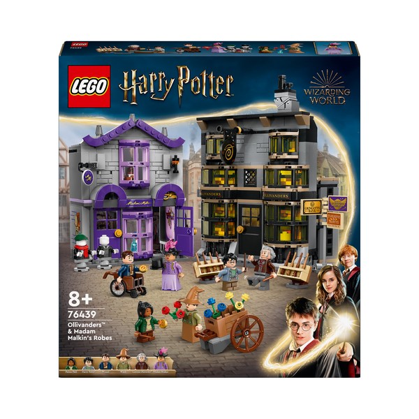 LEGO Harry Potter Sklepy Ollivandera i Madame Malkin 76439