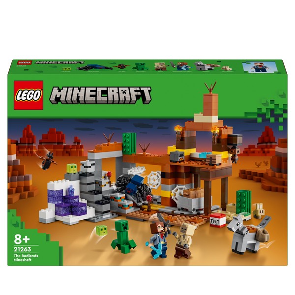 LEGO Minecraft Kopalnia w Badlandach 21263