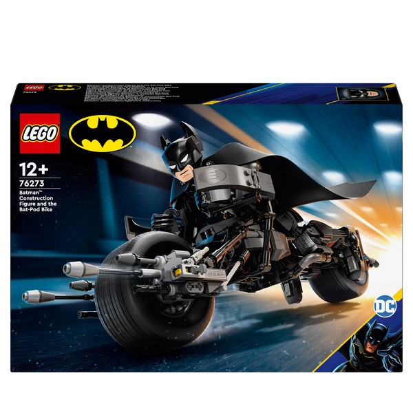 LEGO Super Heroes Figurka Batmana do zbudowania i batcykl 76273