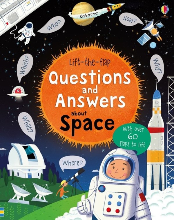 Lift-the-flap questions and answers about space