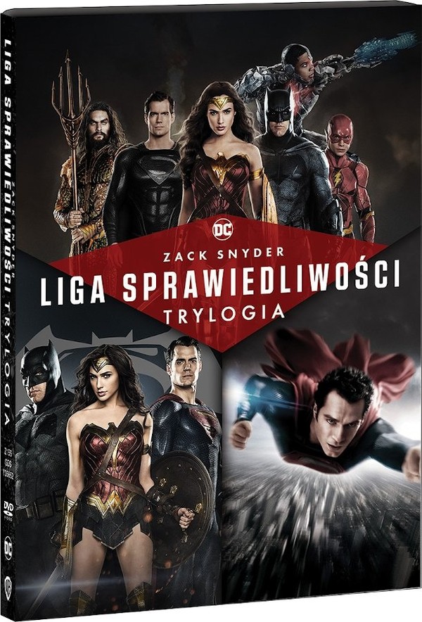 Liga Sprawiedliwości Zacka Snyder`a Trylogia (Liga Sprawiedliwości Zacka Snydera, Batman V Superman: Świt Sprawiedliwości, Człowiek Ze Stali)