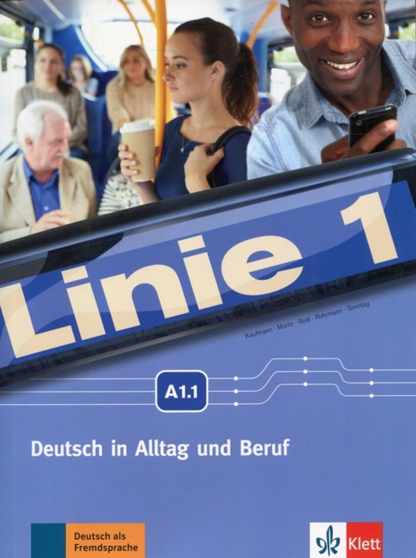 Linie 1 A1.1. Kurs- Podręcznik + Übungsbuch Zeszyt ćwiczeń + DVD-ROM