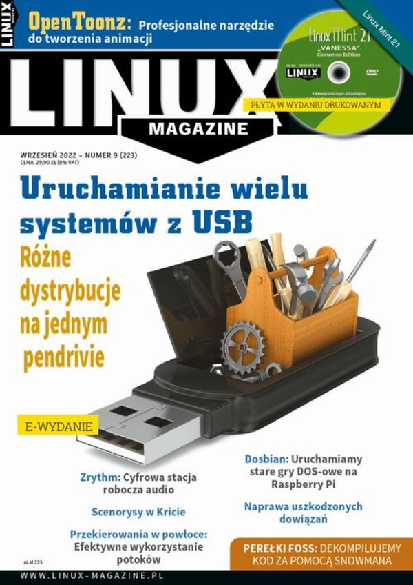 Linux Magazine (wrzesień 2022) - mobi, epub, pdf