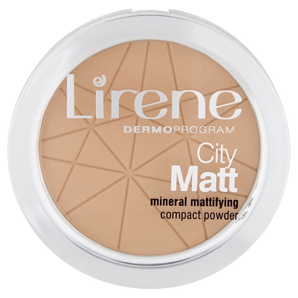 City Matt Mineral Mattifying Compact Powder 03 Beżowy Mineralny puder matujący