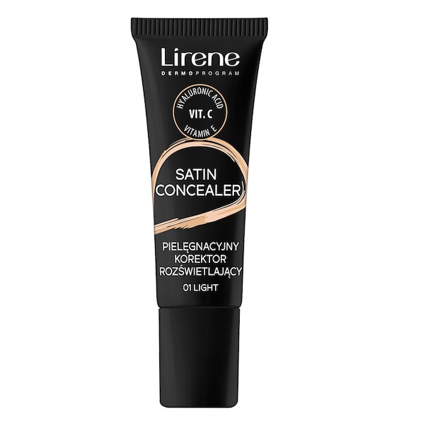 Satin Concealer 01 Light Pielęgnujący korektor rozświetlający