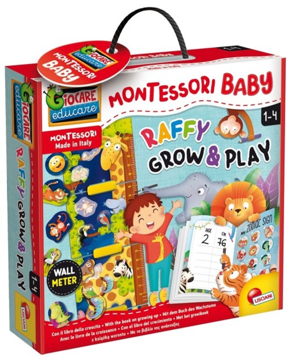 Gra Lisciani Montessori Baby Wzrost i zabawa