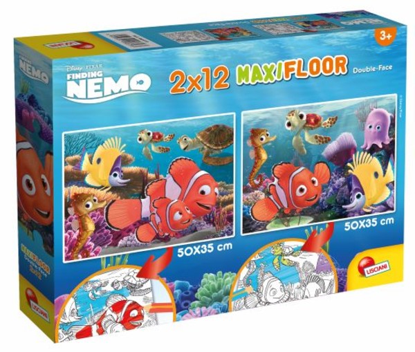 Puzzle Maxi Nemo 2x12 elementów