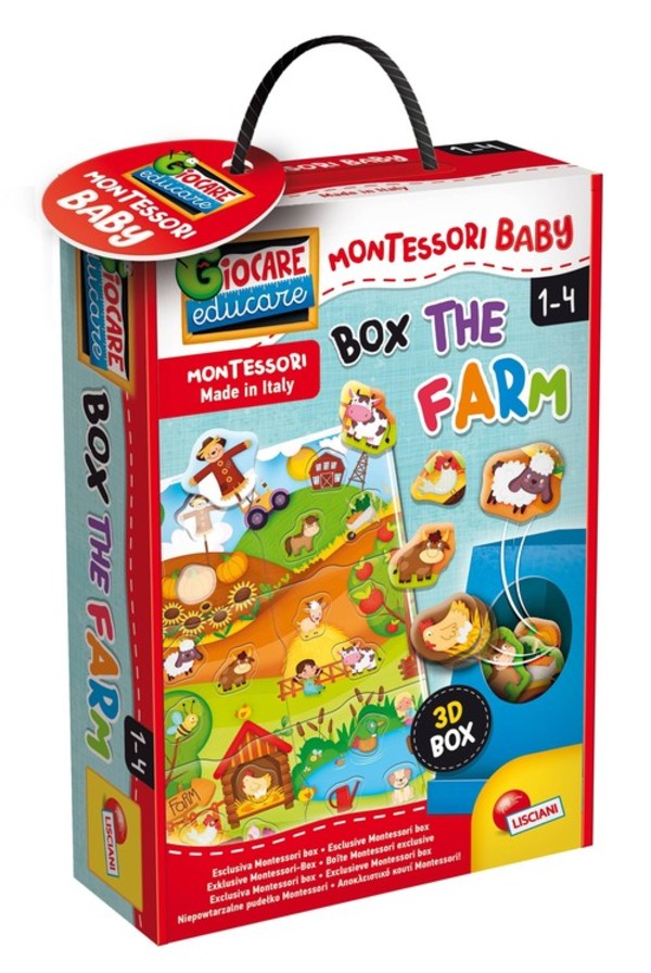 Montessori Baby Pudełko - Farma