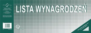 Lista wynagrodzeń 1/2 A3