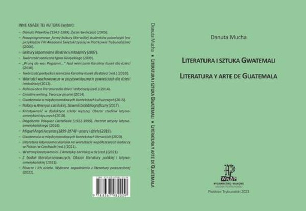 Literatura i sztuka Gwatemali. Literatura y arte de Guatemala. - pdf