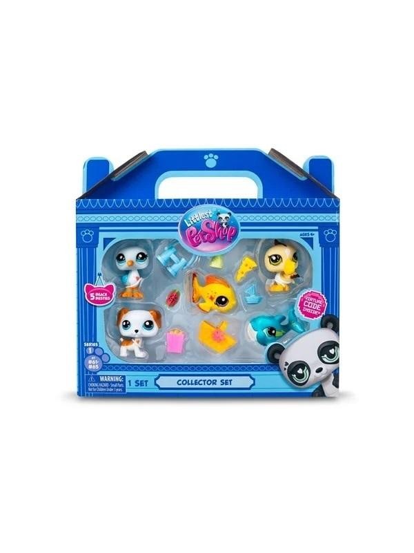 Littlest Pet Shop Zestaw Plaża 5 figurek