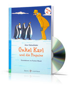 LN Onkel Karl Und Die Pinguine książka + audio online A1.1