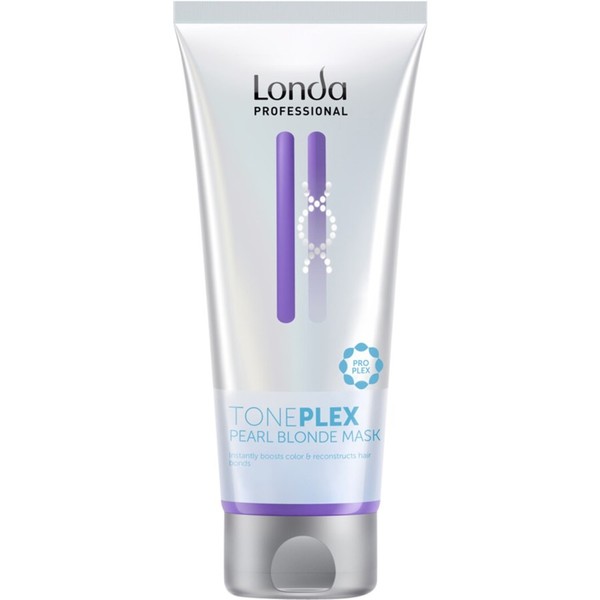 LONDA PROFESSIONAL_Tone Plex Pearl Blonde Mask tonująca maska odświeżająca do włosów w odcieniach blondu Toneplex