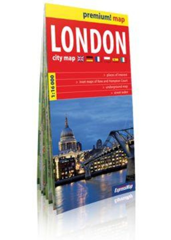 London City map / Londyn City map Skala 1:16 000