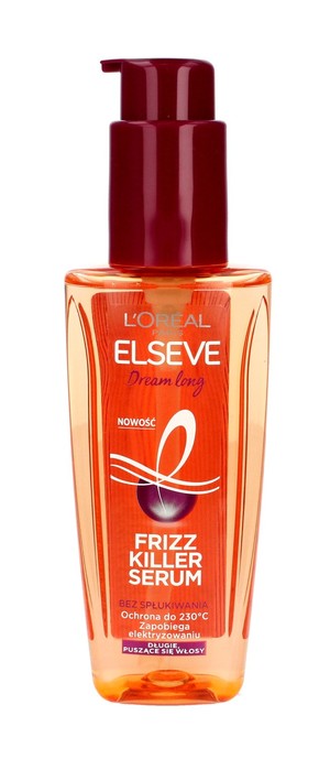 Elseve Dream Long Frizz Killer Serum do włosów przeciw elektryzowaniu się