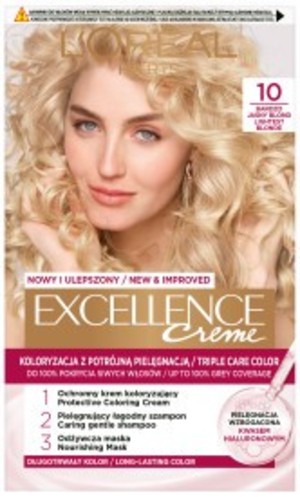 Excellence Creme 10 Bardzo Jasny Blond Farba do włosów