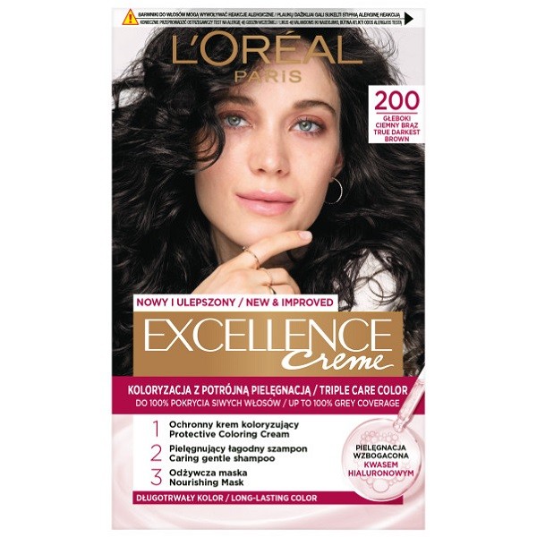 Excellence Creme 200 Dark Brown Farba do włosów