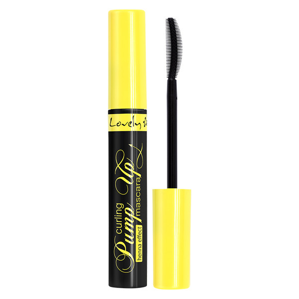 Pump Up Curling Mascara Black Tusz do rzęs z efektem henny