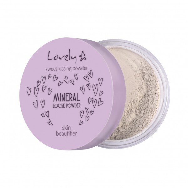 Sweet Kissing Powder Mineral Loose Powder Skin Beautifier Transparentny silnie matujący puder mineralny do twarzy