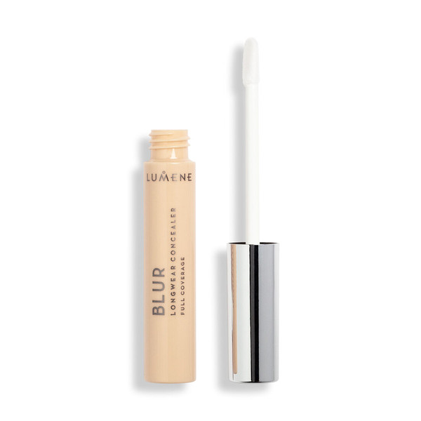 Blur Longwear Concealer Full Coverage Light Długotrwały korektor z aplikatorem