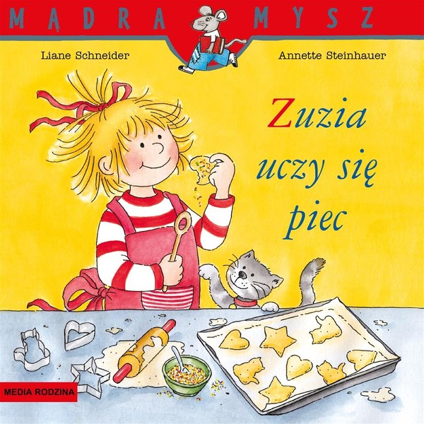 Mądra Mysz Zuzia uczy się piec