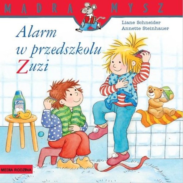 Alarm w przedszkolu Zuzi Mądra Mysz