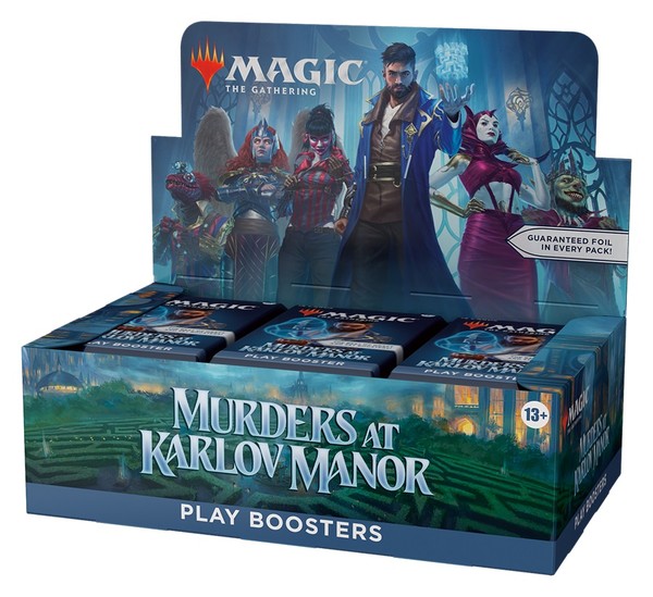 Gra Magic the Gathering: Murders at Karlov Manor - Play Booster Display (wersja angielska)