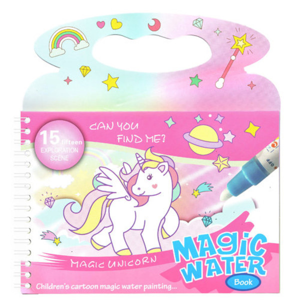 Magic Water Book Unicorn