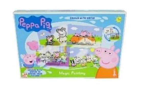 Magiczna kolorowanka wodna Świnka Peppa