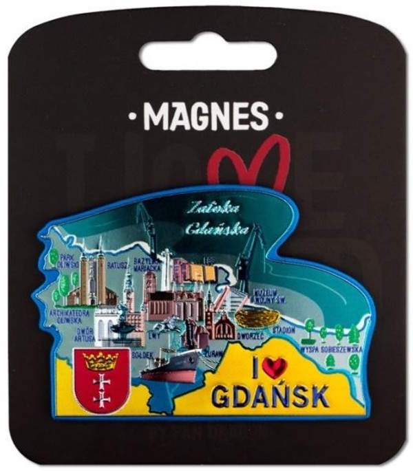 Magnes I love Poland Gdańsk 3