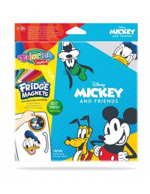 Magnes na lodówkę mix 6 wzorów Mickey