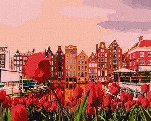 Malowanie po numerach Amsterdam 40x50 cm
