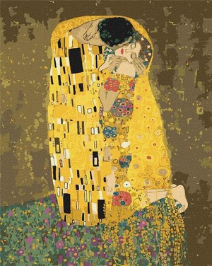 Malowanie po numerach Pocałunek, Gustav Klimt