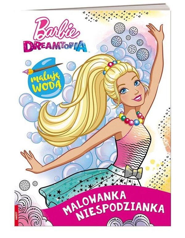 Malowanka, niespodzianka Barbie Dreamtopia