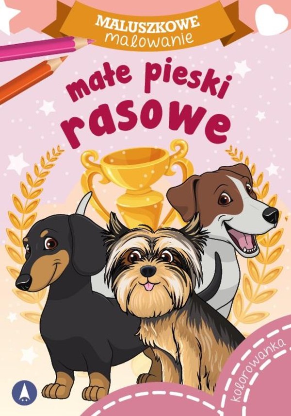 Maluszkowe malowanie Małe pieski rasowe