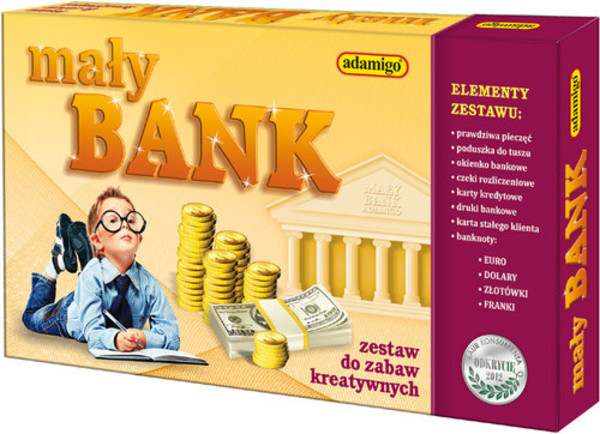 Mały Bank - zestaw do zabaw kreatywnych