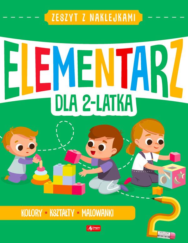 Elementarz dla 2-latka Zeszyt z naklejkami