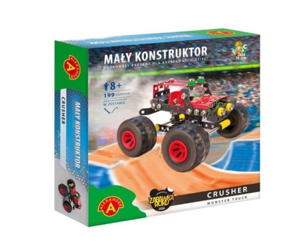 Mały konstruktor Crusher Monster Truck